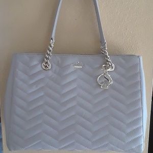 Classy Kate Spade purse (gray)